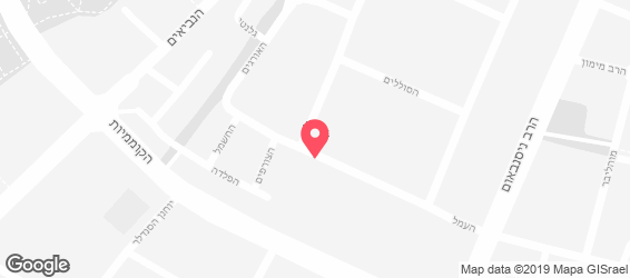 שיפודי עזרא ובניו - מפה