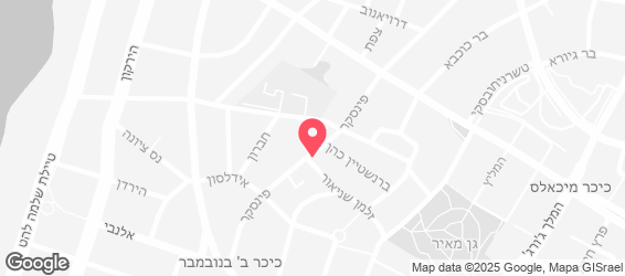 קפה שניאור - מפה