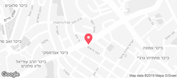 דוקטור פיצה - מפה