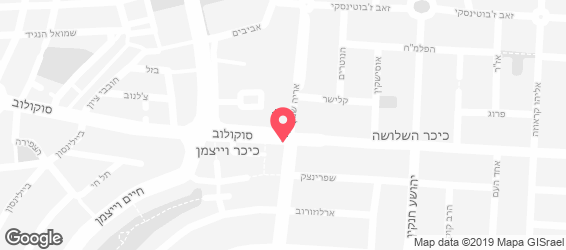 פלאפל ג'ינה - מפה