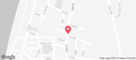 עידן הפלאפל - מפה