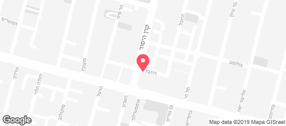 פיצה דומינו  - מפה