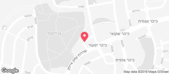 קייטרינג צאלה - מפה