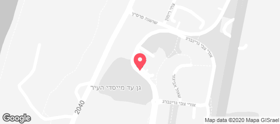 גרינברג ביסטרו תל אביב - מפה