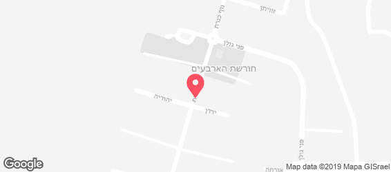 מזנון מפגש רמות - מפה
