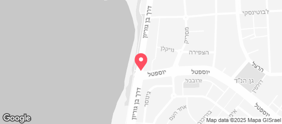 סטלה ביץ' דג על הים - מפה
