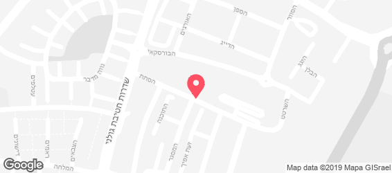 שווארמה האומן אילת - מפה