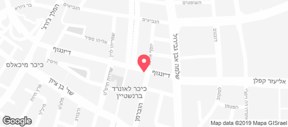 קפה לנדוור היכל התרבות - מפה