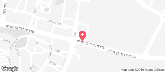 גלידה אריה - מפה