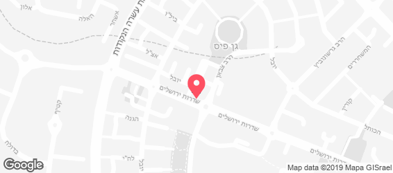 פיצה רומא - מפה