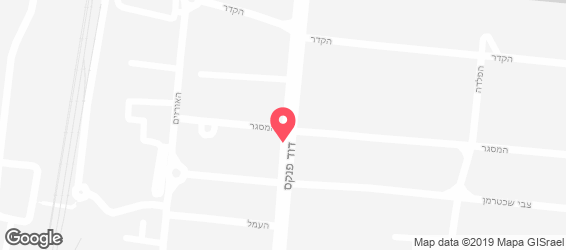 קייטרינג מזרחי - מפה