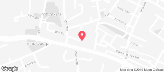 פיצה פצץ ירוחם - מפה