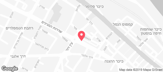בורקס פיצה מטר - מפה