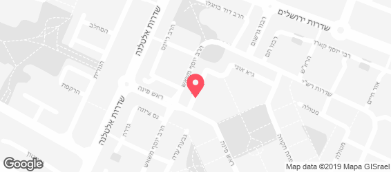 פיצה בוס - מפה