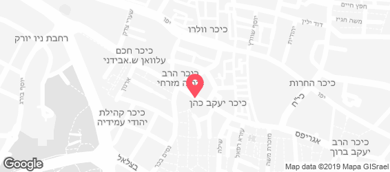ג'וזף בורגר בר - מפה