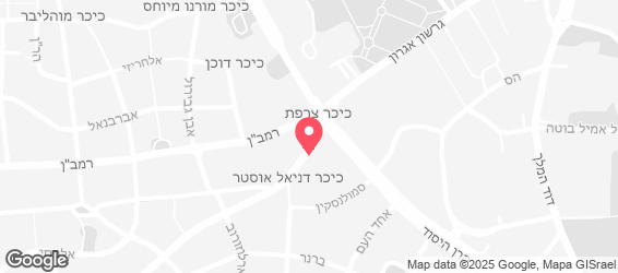 קפה פריז - מפה