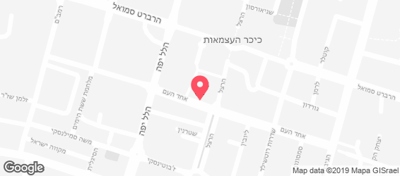 קייטרינג אלומות - מפה