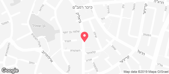 הספסל - מפה