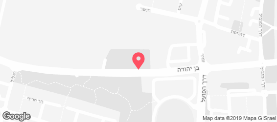 בבר אירועים - מפה