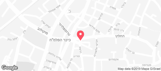 פלאפל ירוק - מפה