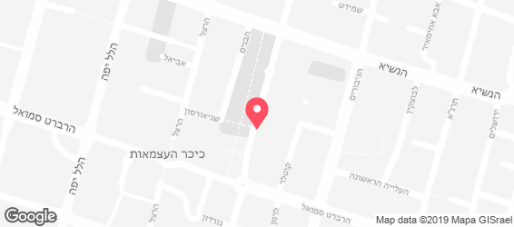 אמריקן פיצה - מפה