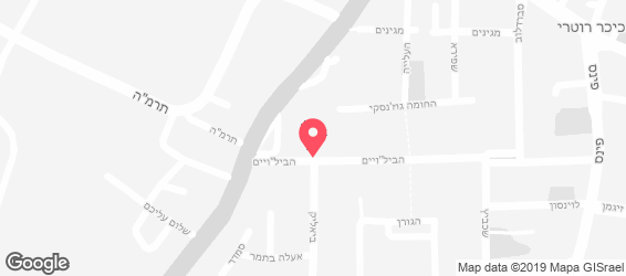פיצה האט  - מפה