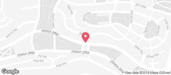 פיצה האט  - מפה