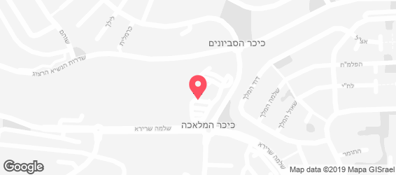 פיצה האט  - מפה