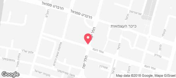בורגרים - מפה