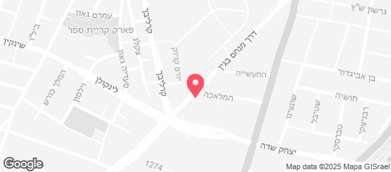 החביתות של אלברט - מפה