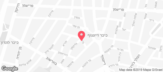קפה האוהל - מפה
