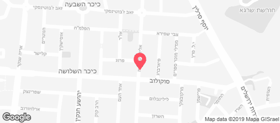 מרלי בר קפה - מפה