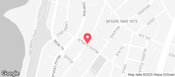 קפה בוטיק עלמה - מפה
