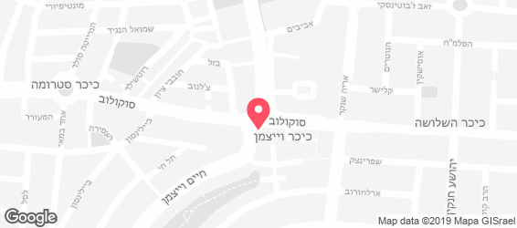 פלאפל רצון - מפה