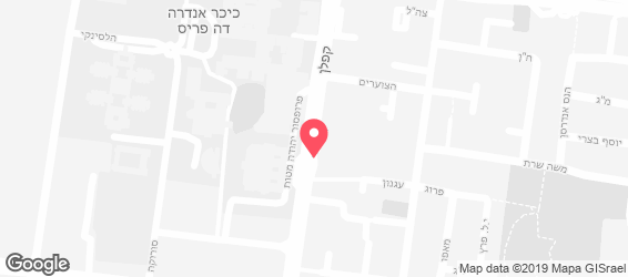 פיצה דון פרדו - מפה