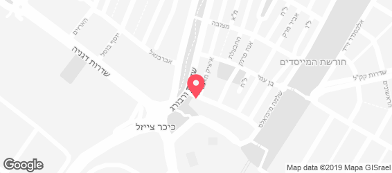 החומוסיה של צביקה - מפה