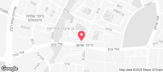 פיצה שמש - מפה