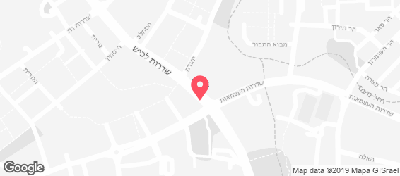 פיצה שמש - מפה