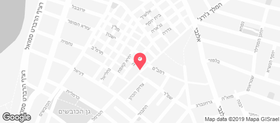 מקור הברכה - מפה