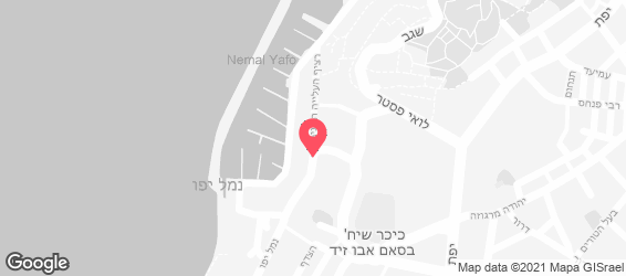 מסעדת הדייגים - מפה