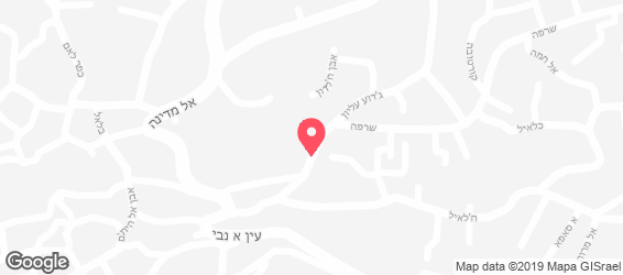 פיצה מאמא פסטה - מפה