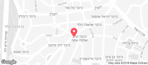 בין עזה לברלין - מפה