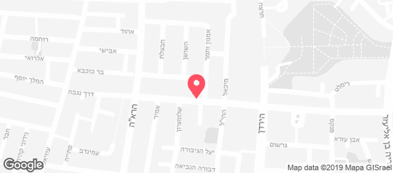 בגט נגבה - מפה