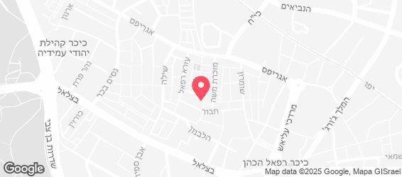 הדרתא - קפה בלב נחלאות - מפה
