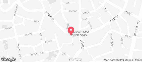 ארלוזרוב בר - מפה