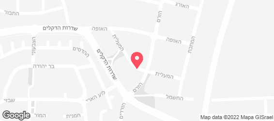 נישה בר  - מפה
