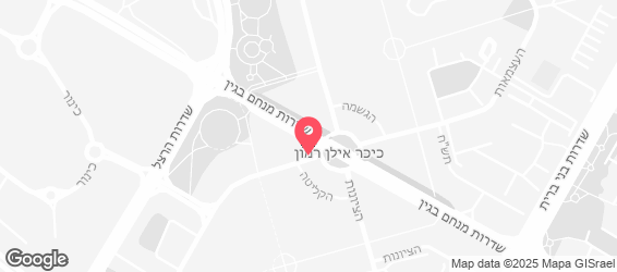 פיצה מזל - מפה