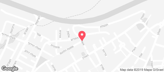 לב העמק - מפה