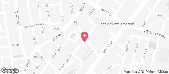 נאוה זיו - קייטרינג חלבי - מפה