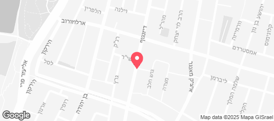 קפה דיזנגוף - מפה